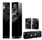 Комплект акустики Yamaha NS-F/P150 PIANO BLACK 5.0