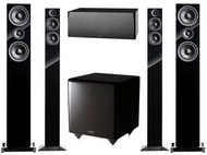 Комплект акустики Audio Pro Image 5.1 Speaker Set No1, black high gloss