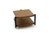 Стойка для аудио-видео техники Atacama Eris ECO 5.0 Hi-Fi 2 Shelf Base Module (satin black/Dark Oak bamboo)