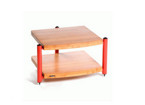 Стойка для аудио-видео техники Atacama Eris ECO 5.0 Hi-Fi 2 Shelf Base Module (Red/Natural bamboo)