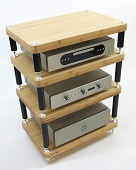 Стойка для аудио-видео техники Atacama Evoque ECO 60/40 Hi-Fi Shelf 195mm