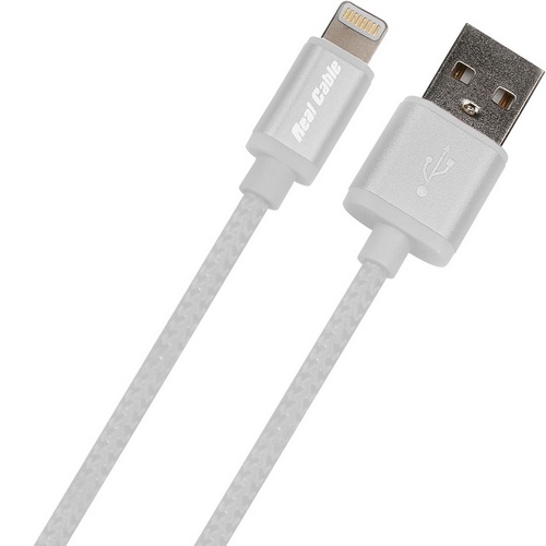 Apple аксессуары Real Cable IPLUG-LIGHT-B (1м)