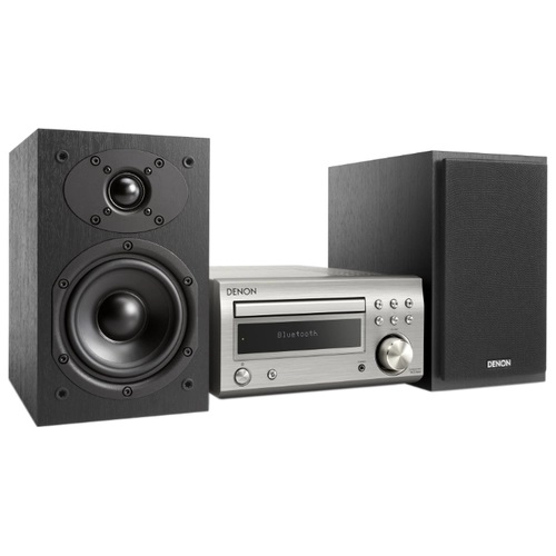 Микросистема Denon D-M41, premium silver/black