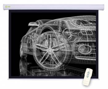 Экран для проектора Cactus 150x150см Motoscreen CS-PSM-150X150