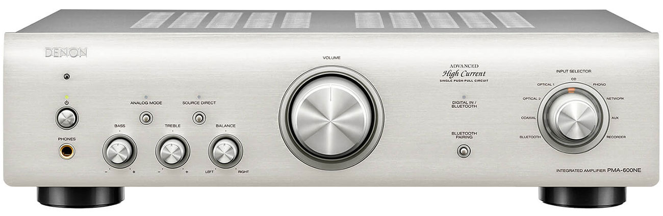 AV-ресивер Denon PMA-600NE (серебристый)