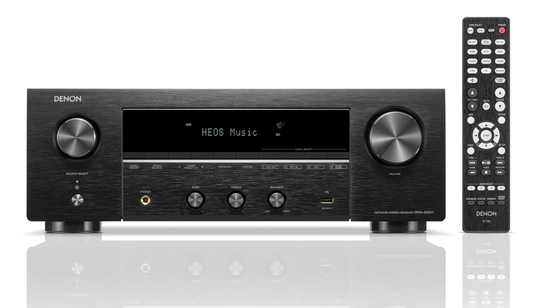 AV-ресивер Denon DRA-900H (черный)