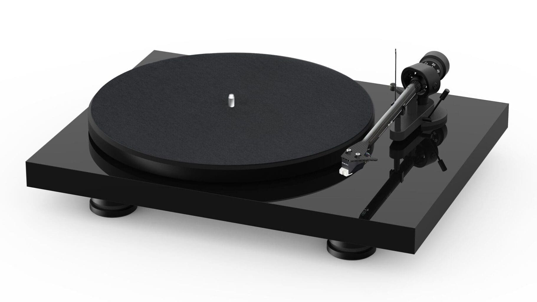 Проигрыватель виниловых дисков Pro-Ject Debut CARBON EVO High Gloss Black / Satin Black                                       