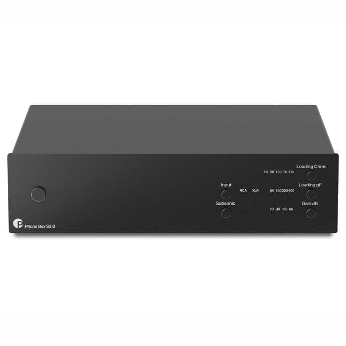 Фонокорректор Pro-Ject Phono Box S3 B Black (DC)