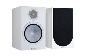Акустическая система Monitor Audio Silver 100 7G Satin White (Black Grille)