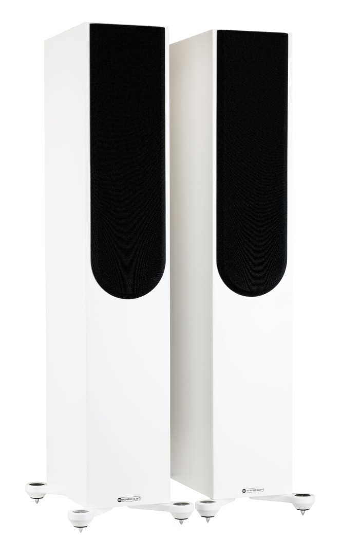Акустическая система Monitor Audio Silver 300 7G Satin White (Black Grille)